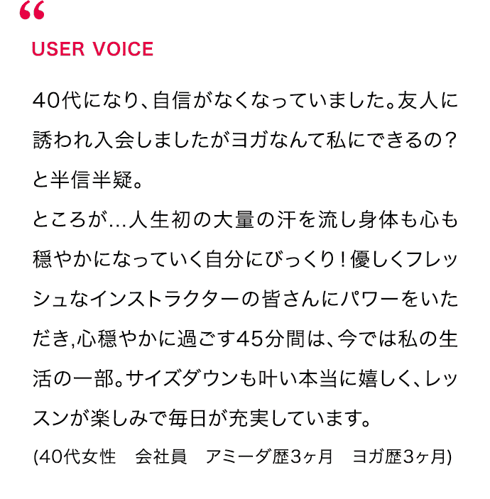 USER VOICE